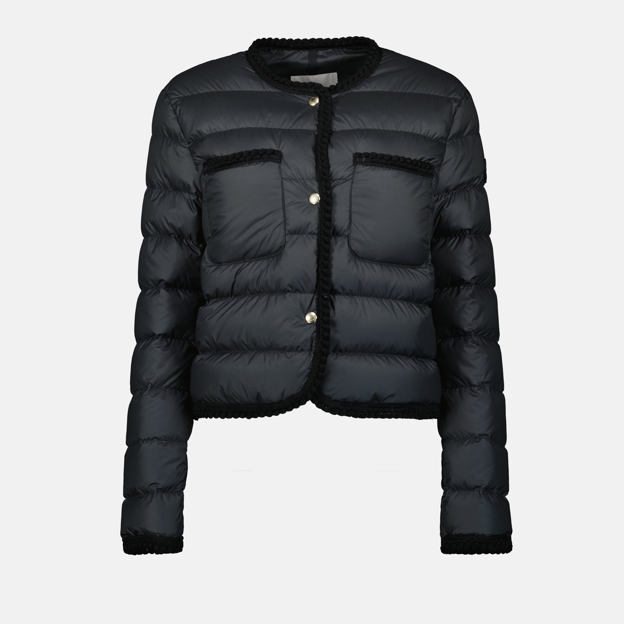 black down jacket, Gencay jacket, Moncler outerwear, sustainable fashion, Spring-Summer collection