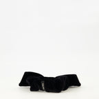 Image of Chouchou Velours Noir by Miu Miu for Women - Season Spring-Summer 2026 - Back View