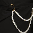 Imagen del Top de Perlas Elásticas de Moschino para Mujeres - Temporada Primavera-Verano 2025 - Vista de Detalle 2
