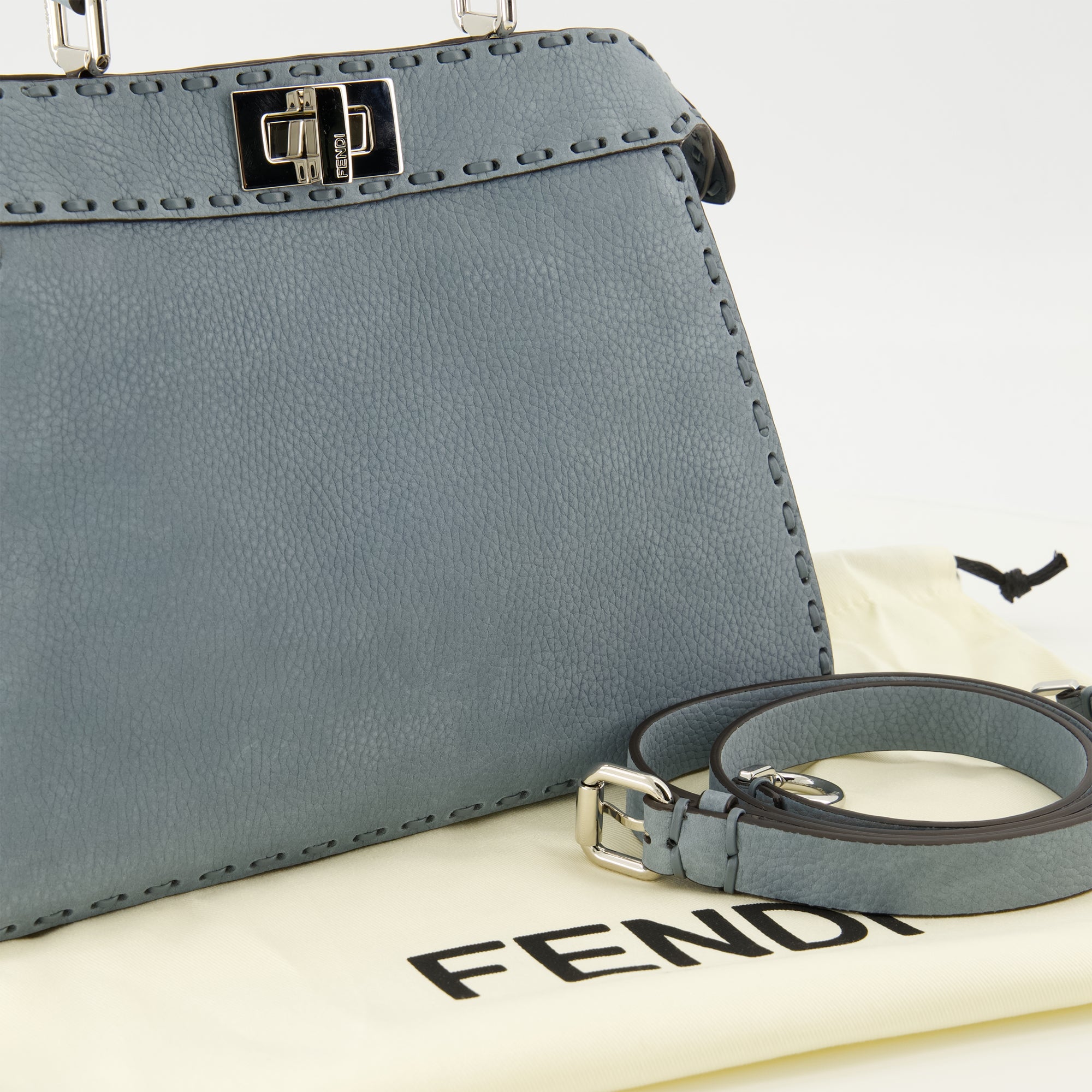 Peekaboo I See U Small Blue - Fendi - Women | WE IN STYLE