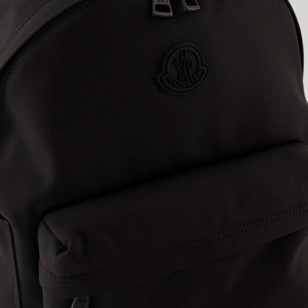 luxury backpack, black backpack, waterproof backpack, Moncler backpack, high-end accessories  