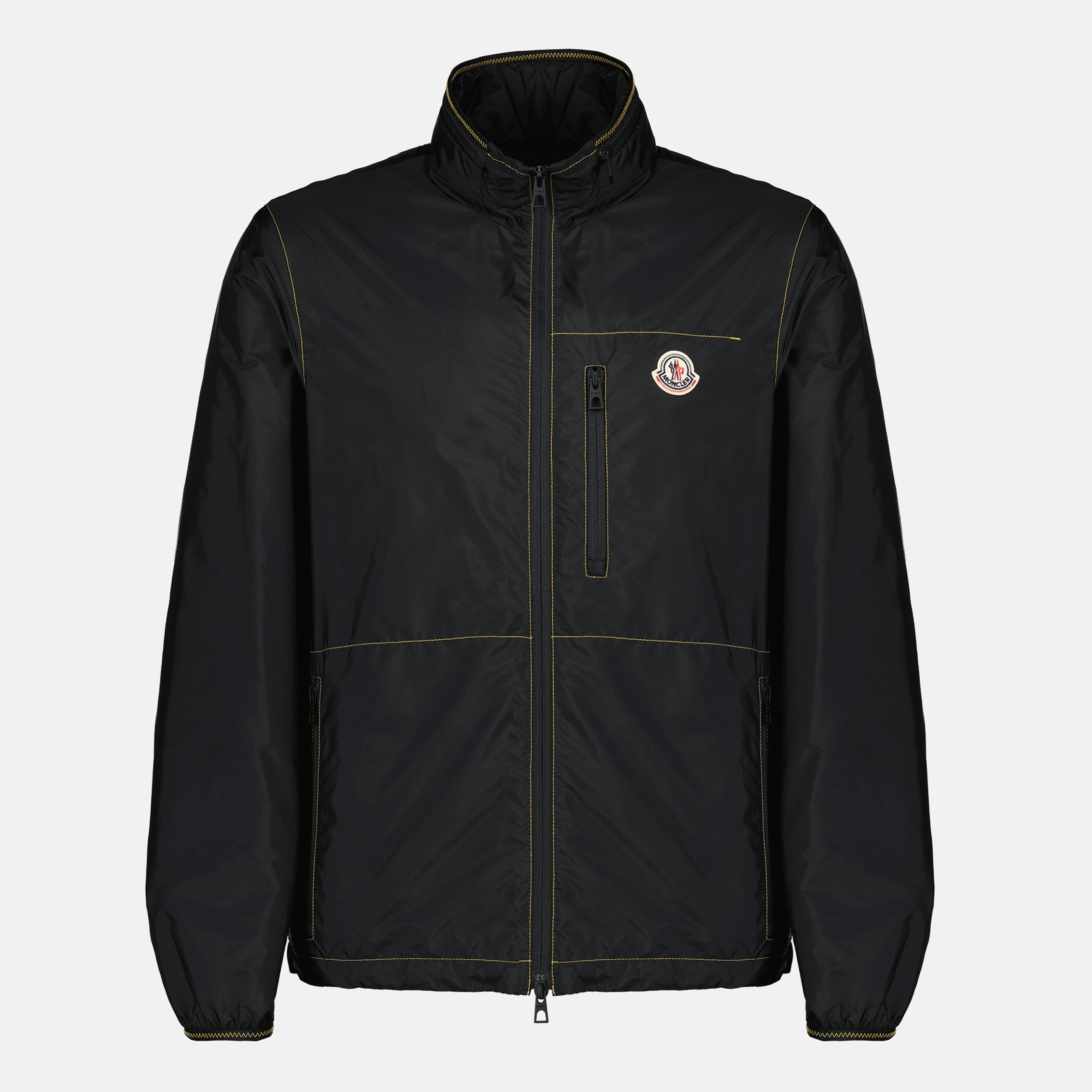 Image of Veste Arrakis Noir by Moncler for Men - Season Spring-Summer 2026 - Front View