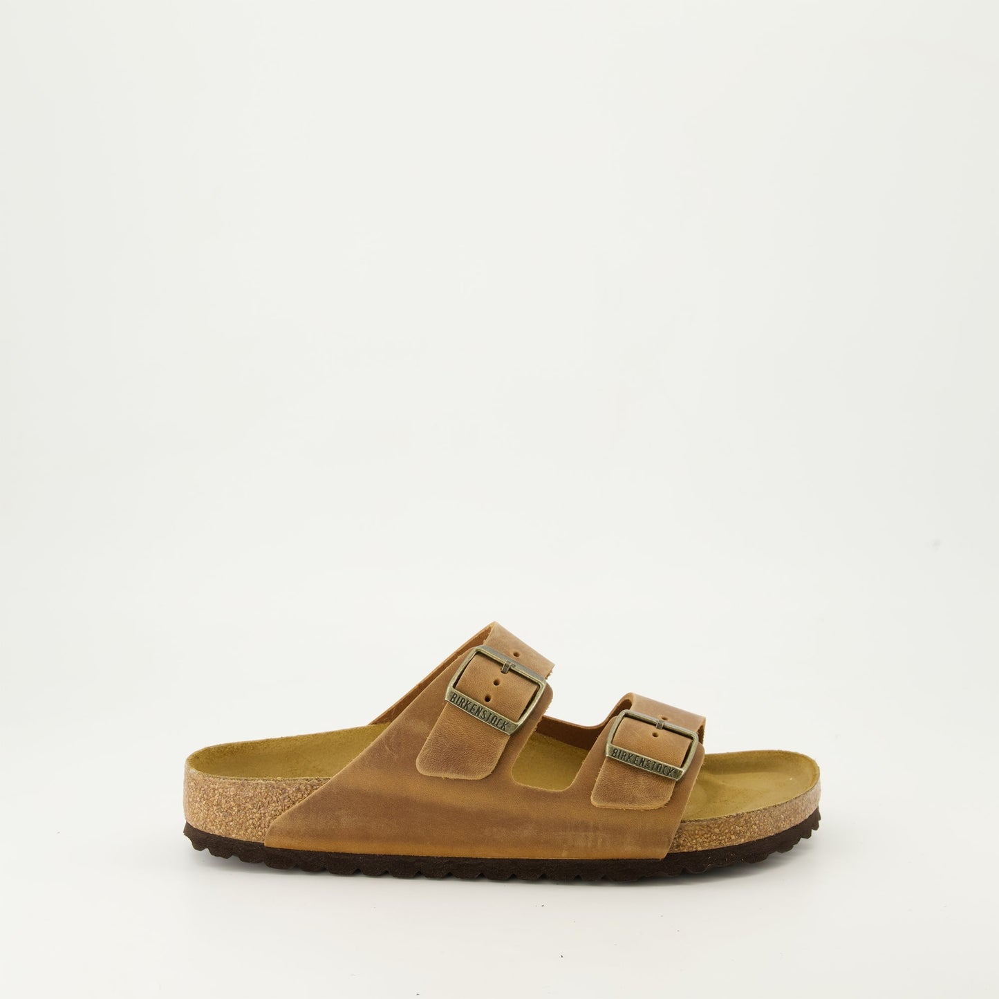 Arizona sandals, leather sandals, brown leather shoes, modern sandals, autumn-winter footwear