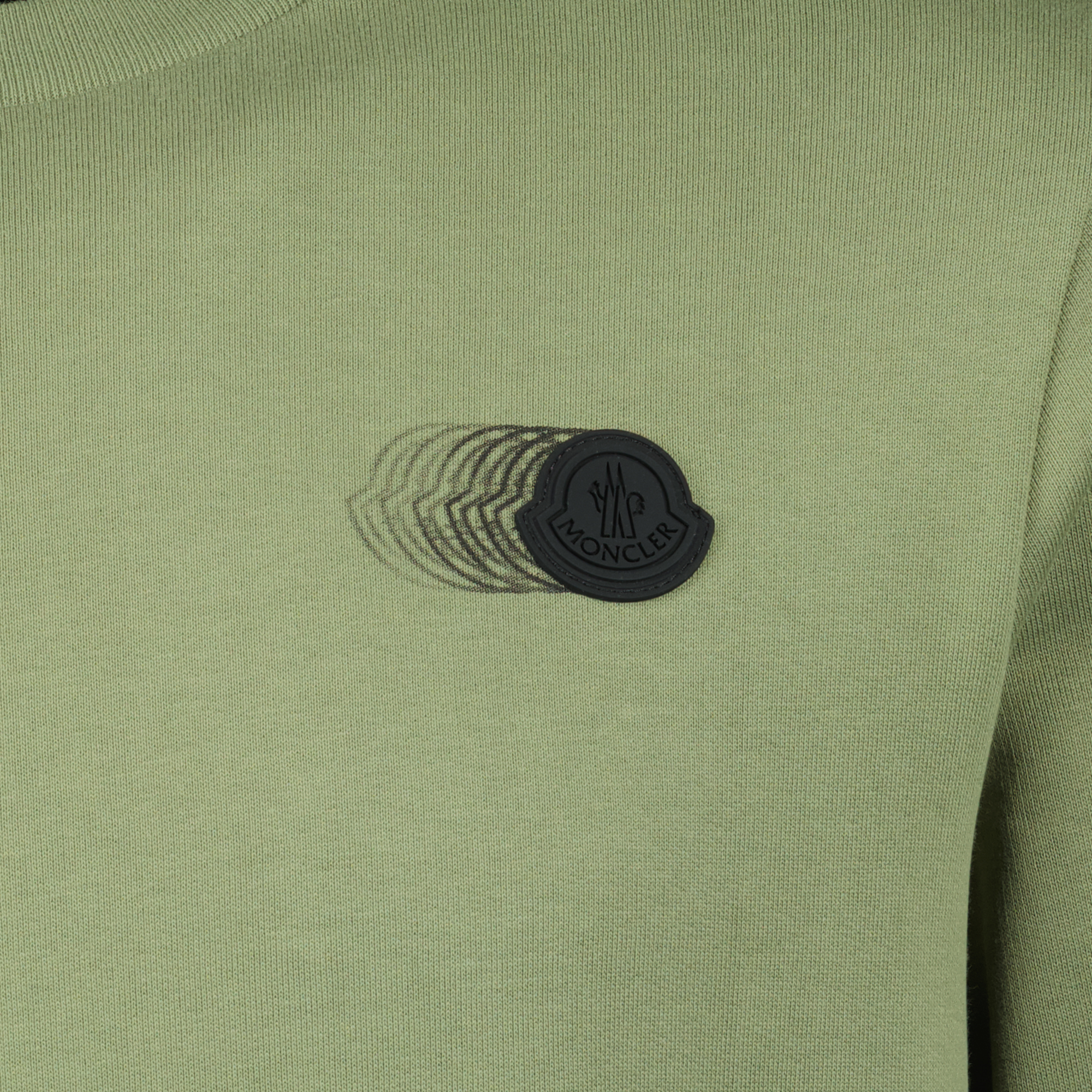 Moncler sweatshirt, khaki sweatshirt, logo sweatshirt, men's fashion sweater, cotton sweatshirt