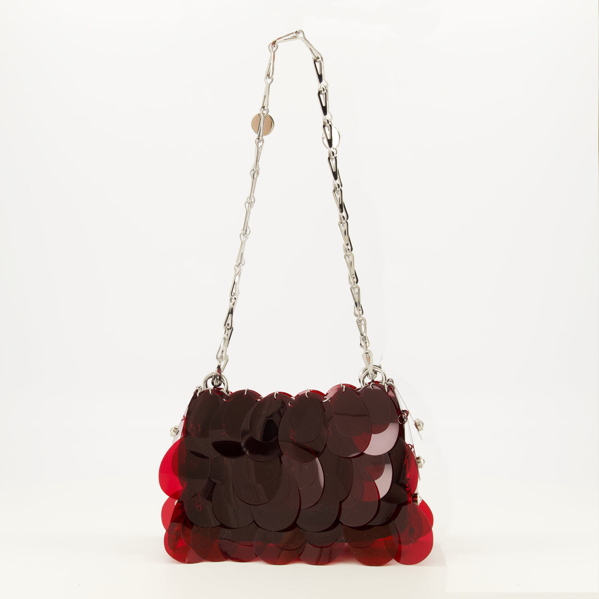 Borsa Sparkle Rossa con Strass
