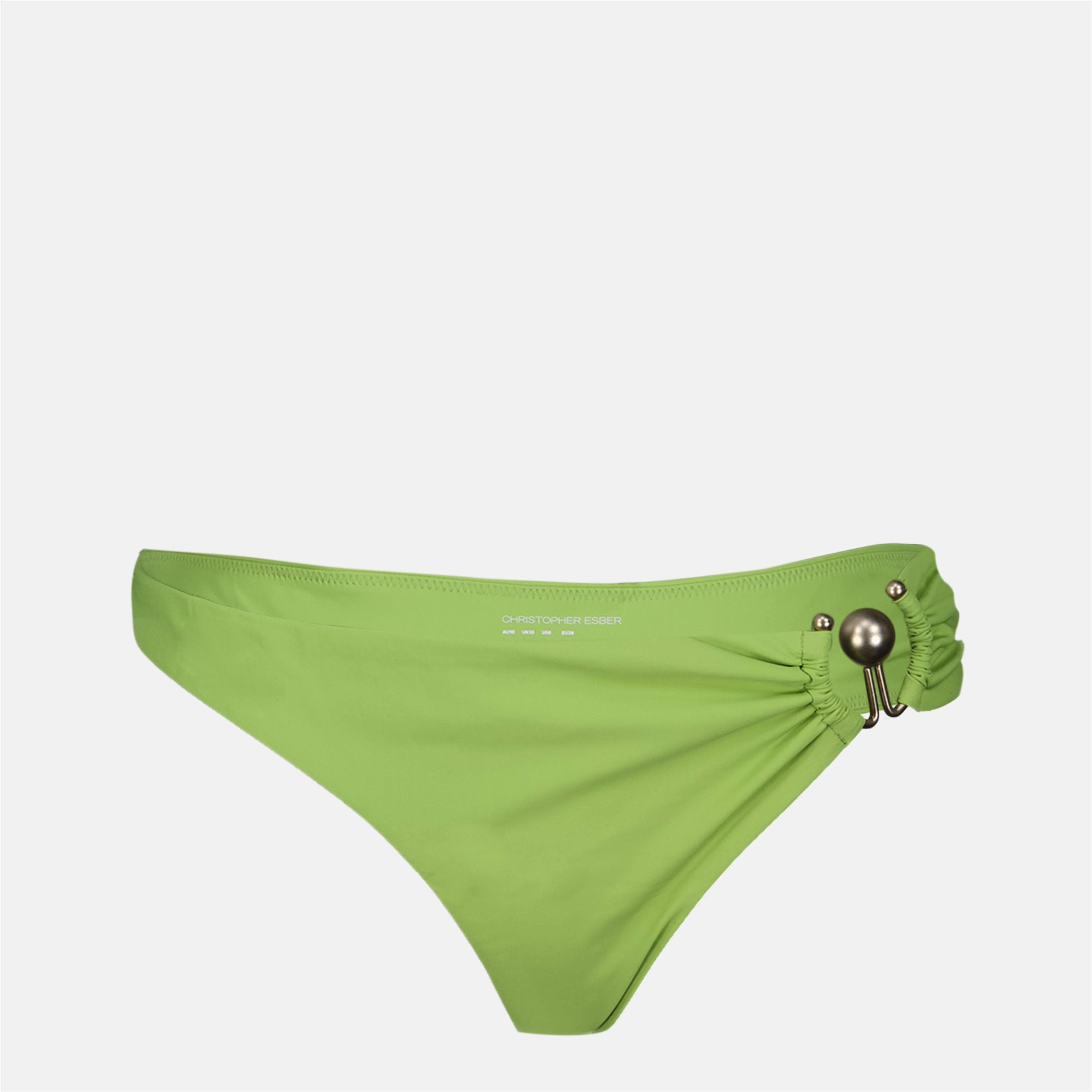 Imagem do Bas de Maillot Orbit Side de Christopher Esber para Mulheres - Temporada Primavera-Verão 2026 - Vista Frontal