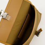 Prada crossbody bag, khaki nylon bag, recycled material bag, luxury men accessories, high-end crossbody bag