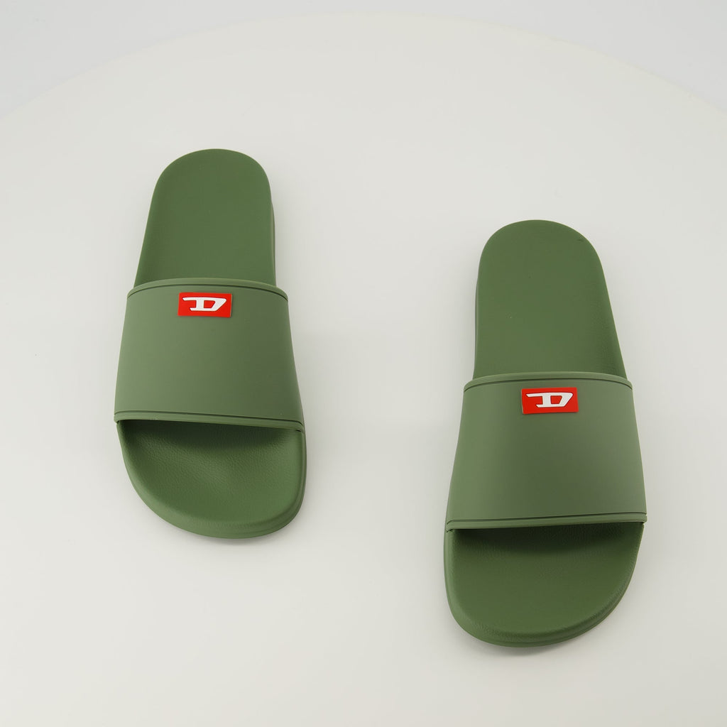 Image de sa-swim Kaki de Diesel pour Homme - Saison Printemps-Été 2026 - Vue du dessus du duo