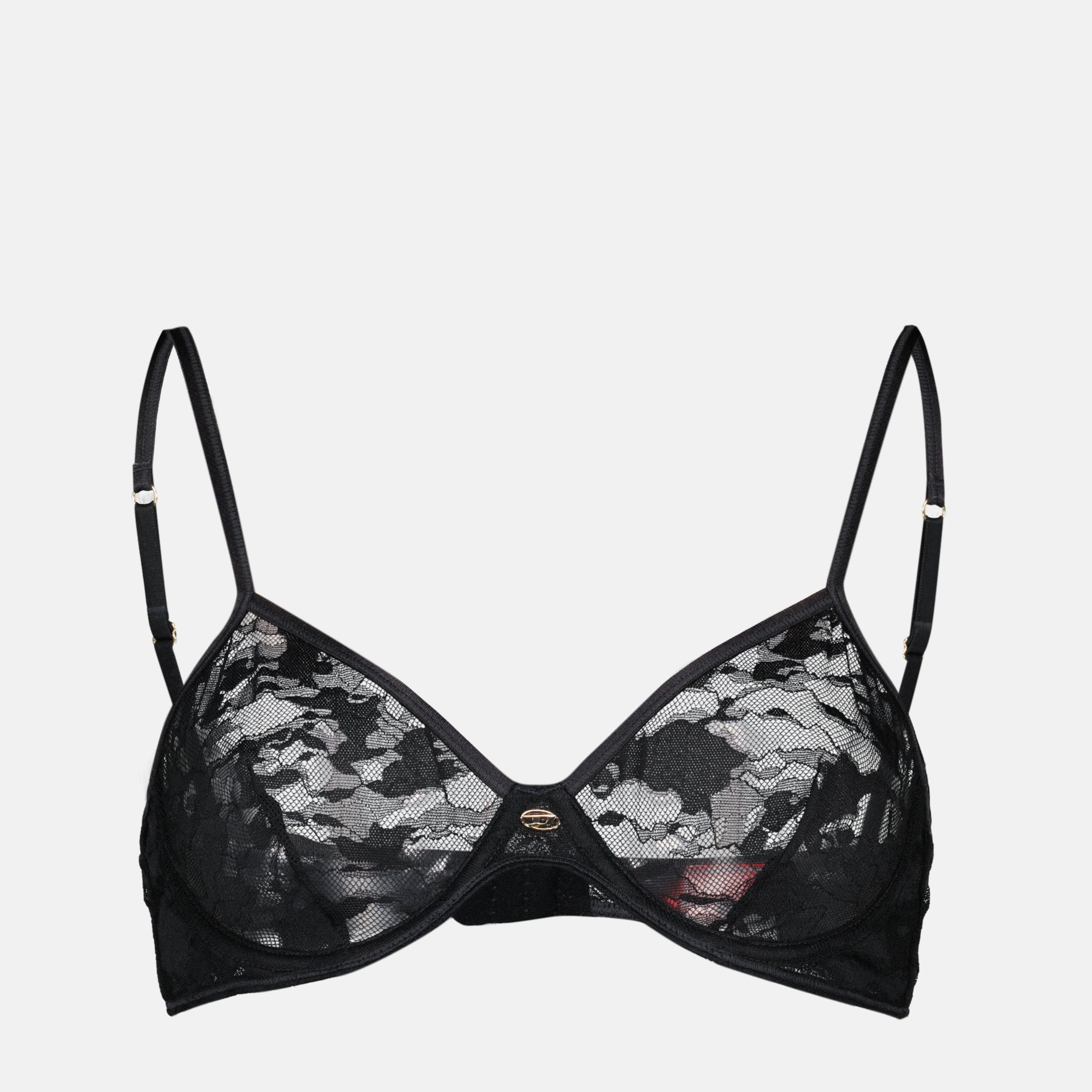 D-Wire-Ult Black Lace Bra