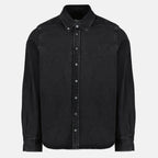 Camicia in Denim Nera