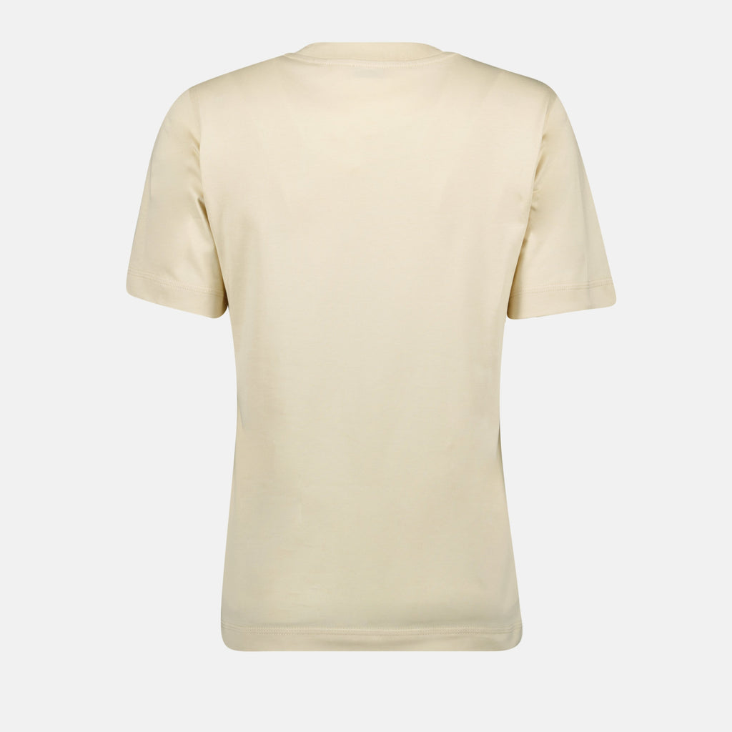 Beige T-Shirt, Cavalier T-Shirt, Cotton T-Shirt, Burberry T-Shirt, Spring-Summer Collection