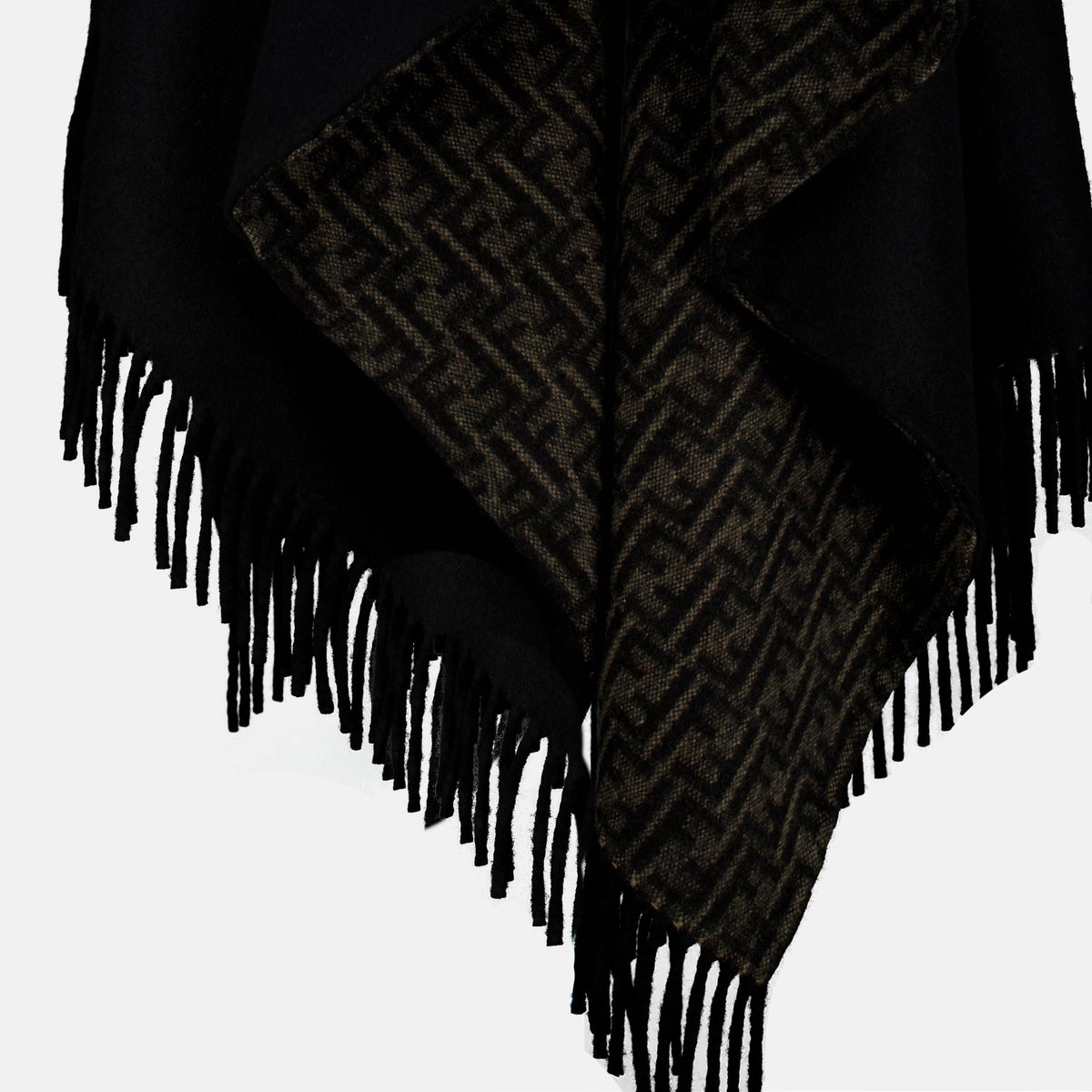 Poncho ff zucca noir