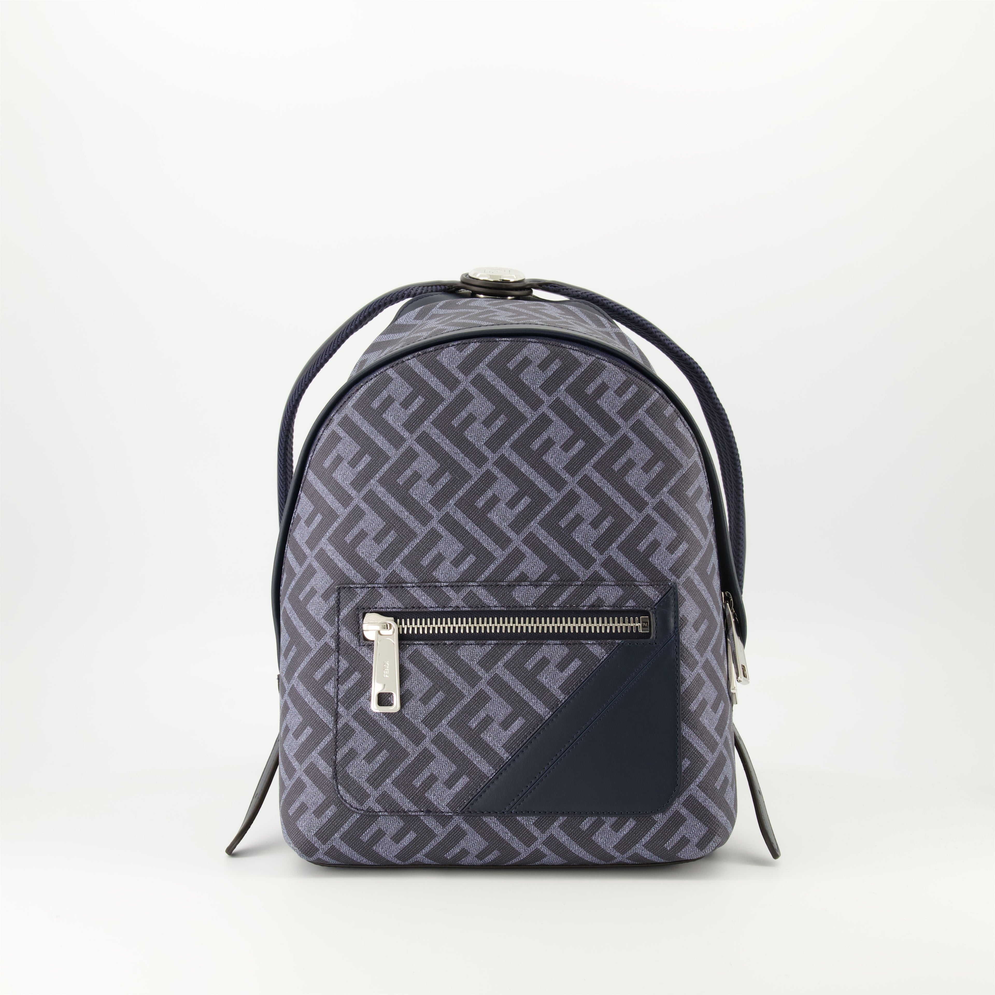 Fendi backpack, Chiodo print, men’s accessories, luxury backpack, designer bags