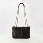 Image of Le Sac Puffer Toy by Saint Laurent for Women - Season Autumn-Winter 2025 - Back View