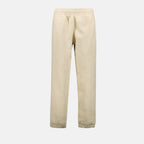 Imagem de Calças de Jogging Beige Cavalier da Burberry para Mulheres - Temporada Primavera-Verão 2025 - Vista Frontal
