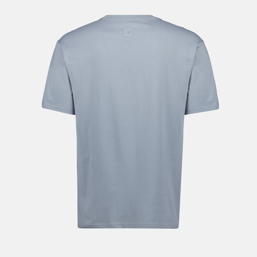 K-Way T-shirt, cotton jersey T-shirt, stylish pocket T-shirt, grey T-shirt, contemporary casual wear