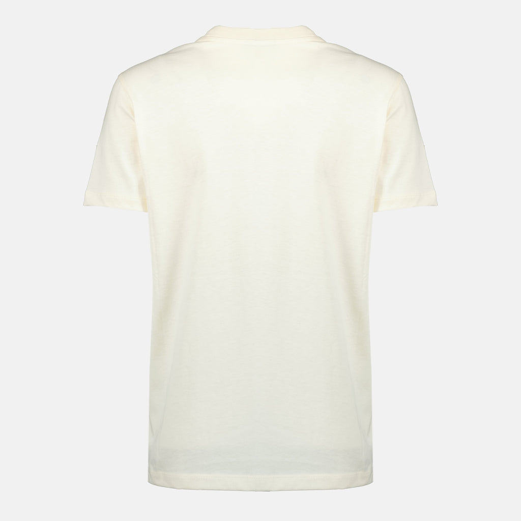 여성용 몽클레르 자수 로고 티셔츠 이미지 - 2026 봄 여름 시즌 - 뒷면 보기