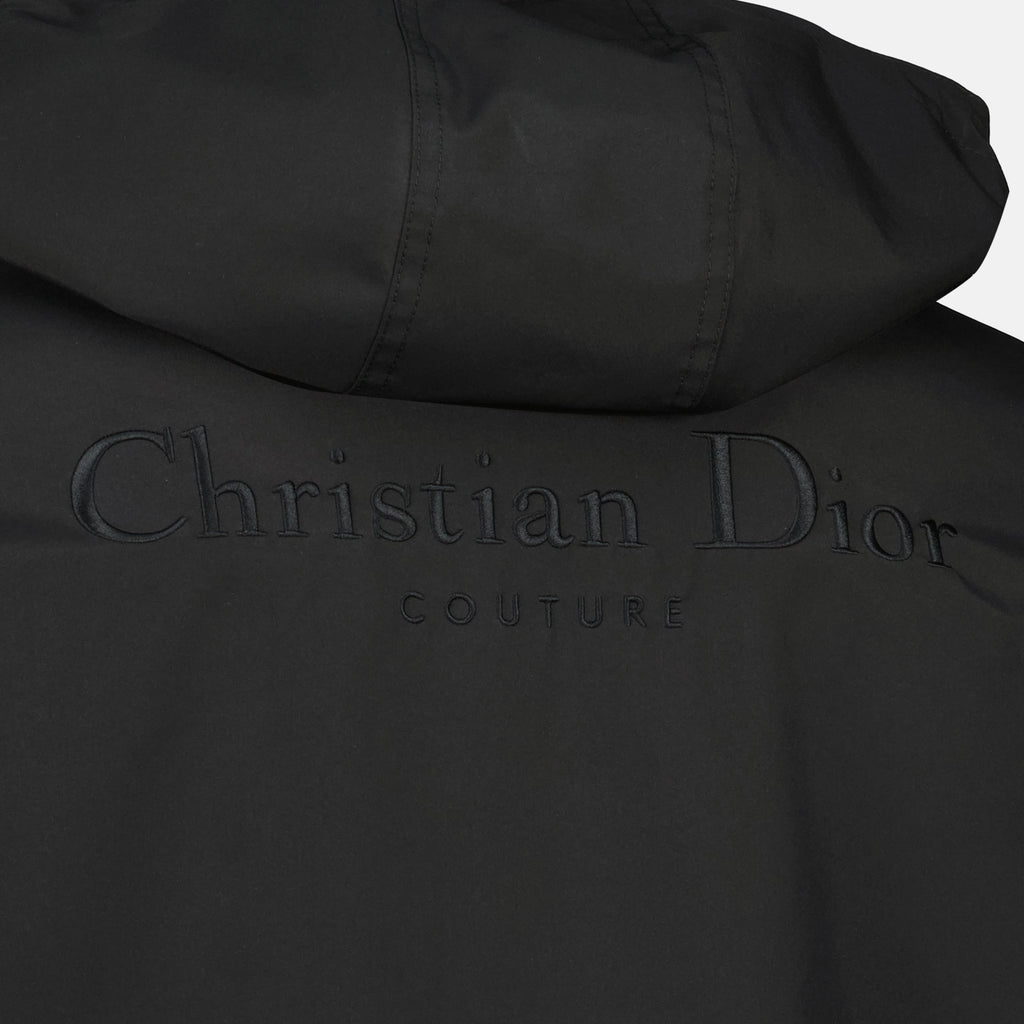 Bilde av svart hettegenser fra Dior for menn - Sesong Høst-Vinter 2025 - Detaljvisning 1