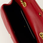 Image of Sac Loulou Small Rouge by Saint Laurent for Women - Season Spring-Summer 2026 - Detail View 2