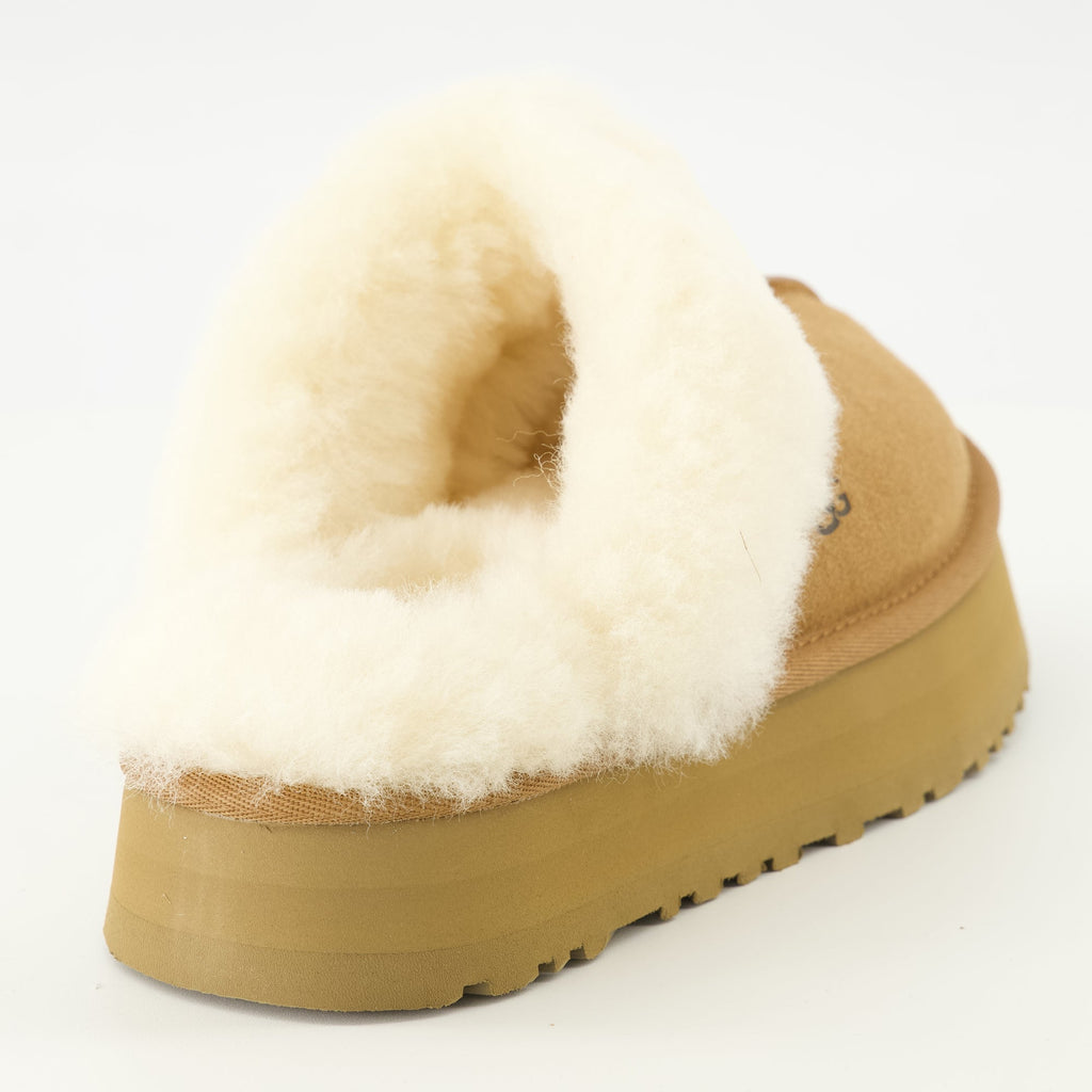 Image of Mules Disquette Marron by Ugg for Women - Season Spring-Summer 2026 - Back View