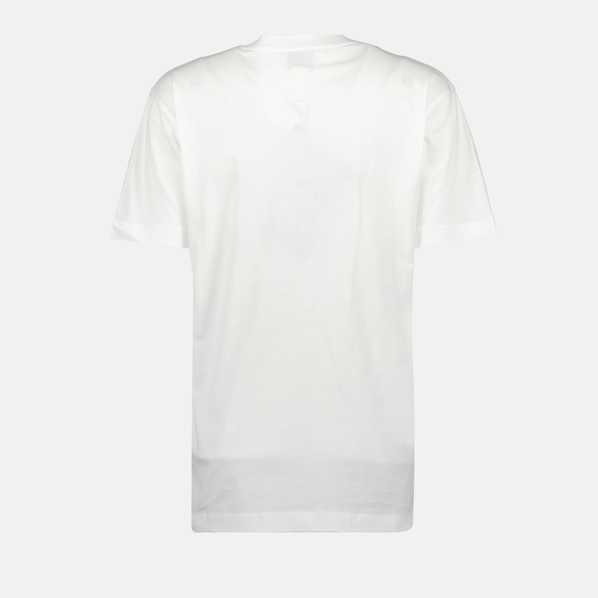 Patou T-shirt, organic cotton, white T-shirt, printed logo, Autumn-Winter 2025