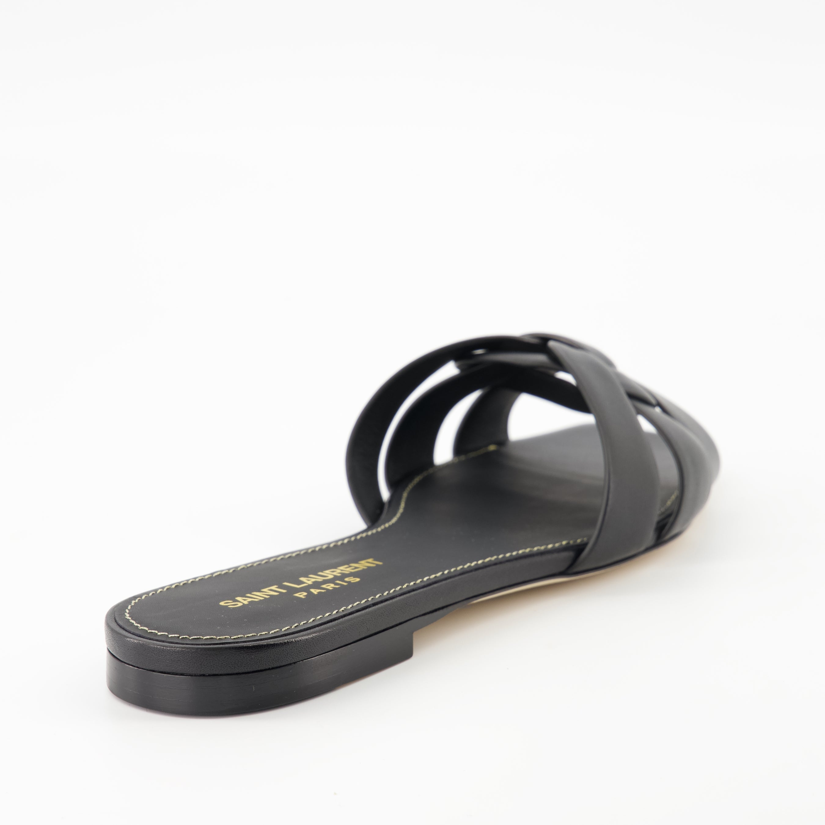 Image of Mules Tribute by Saint Laurent for Women - Season Spring-Summer 2025 - Top Detail View