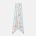 Imagen de bandeau de seda con estampado floral de Givenchy para mujeres - Temporada Otoño-Invierno 2025 - Vista frontal