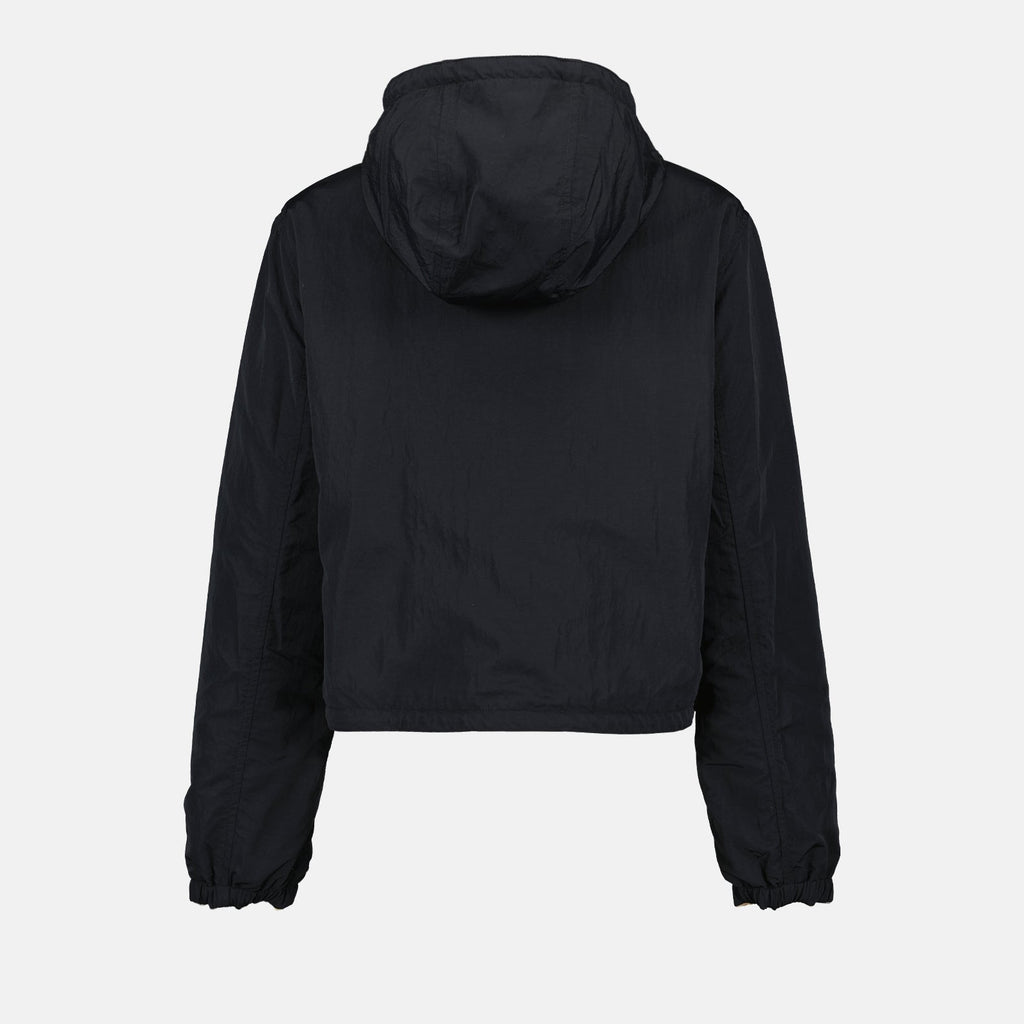 Reversible Plaid Windbreaker Jacket