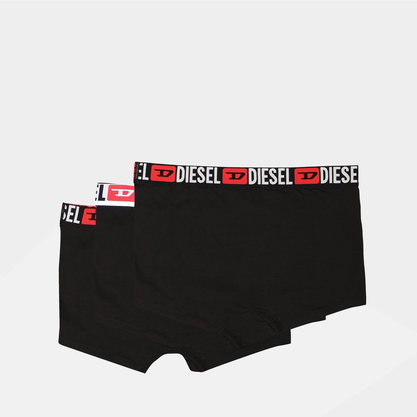 black boxer shorts, Diesel boxers, men's underwear, comfortable boxers, cotton-elastane shorts