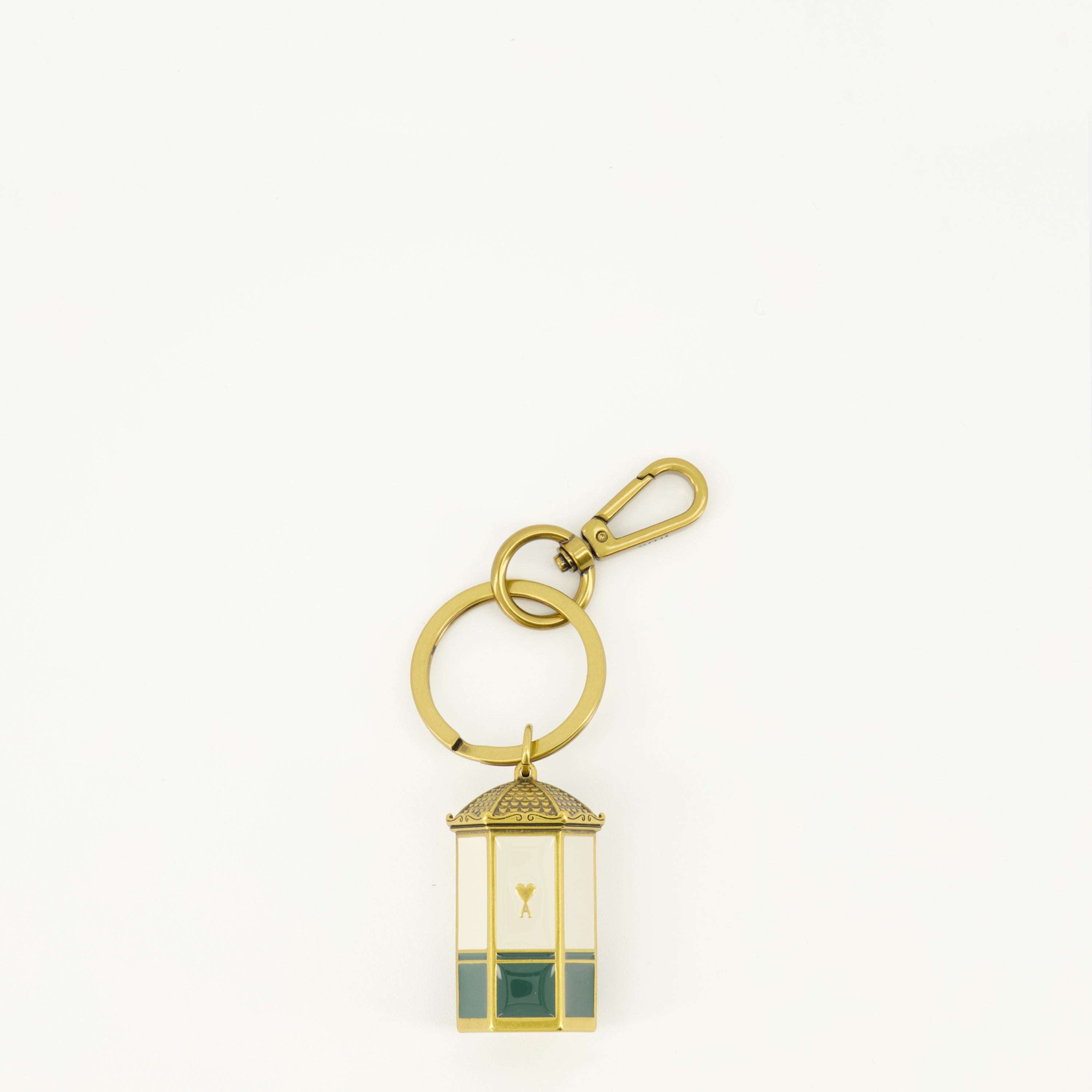 Ami PARISによるユニセックス用アミ・パリス・キオスク・メタル・キーホルダーの画像 - シーズン春夏2026 - 前面ビュー