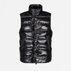 Tibb sleeveless jacket, Moncler, black nylon jacket, luxury outerwear, Autumn-Winter 2024