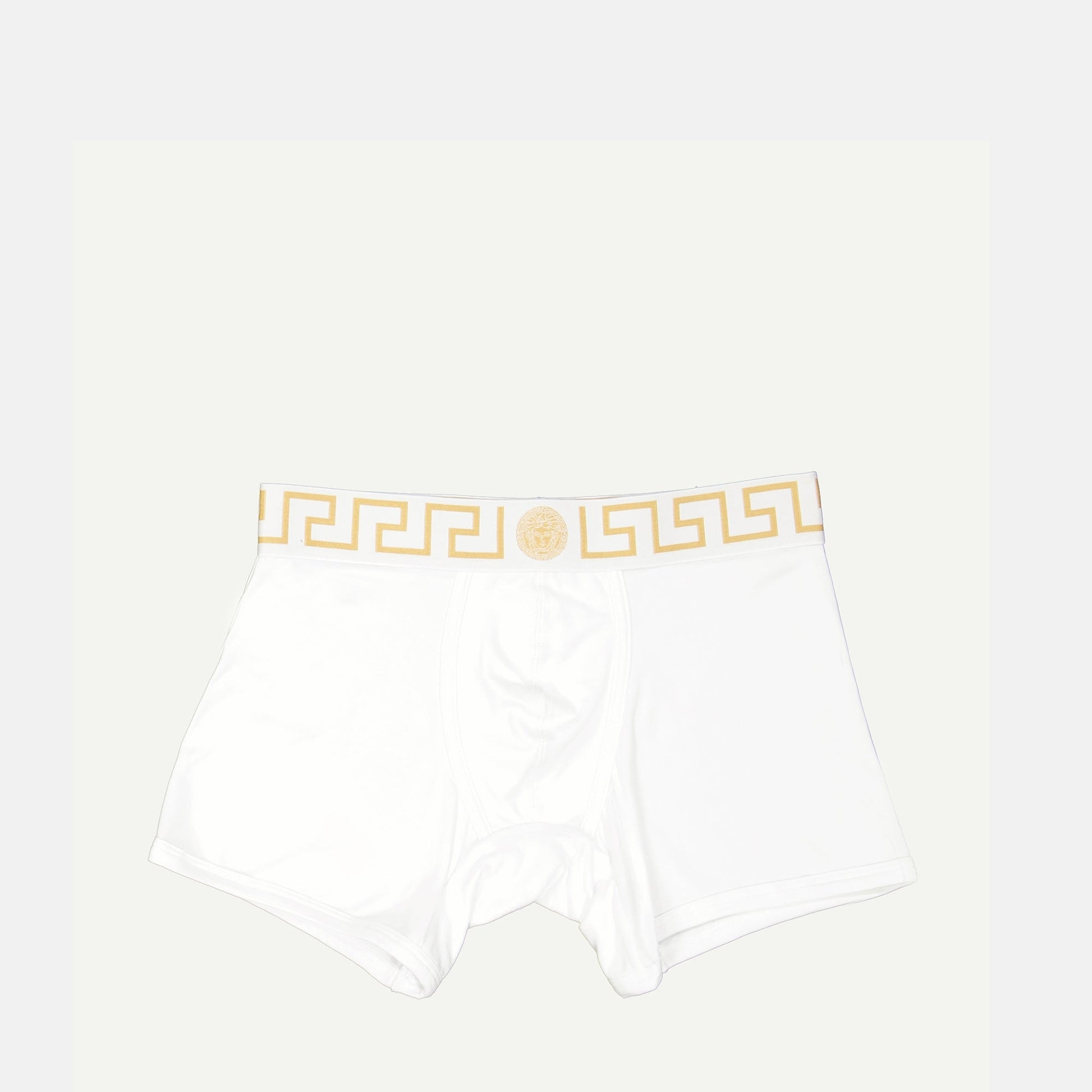 boxer briefs, Medusa Greca, elastic waistband, long boxer, Fall Winter 2024