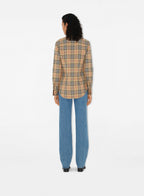 Burberry, Vintage Check, Lapwing Shirt, Women’s Luxury Fashion, Elegant Women’s Shirts