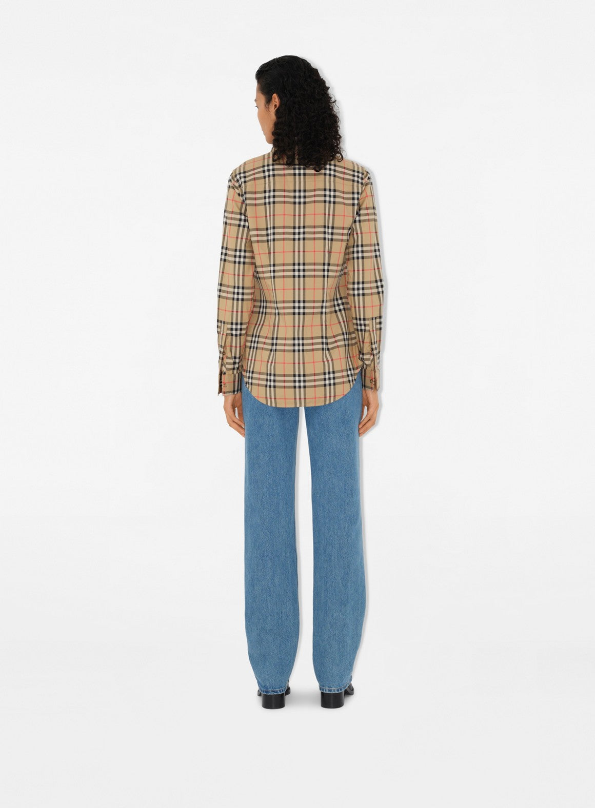 Burberry, Vintage Check, Lapwing Shirt, Women’s Luxury Fashion, Elegant Women’s Shirts