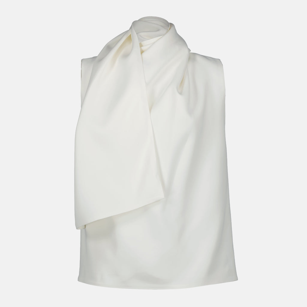 Imagen del Top Loe Blanc de Khaite - de Khaite para Mujeres - Temporada Primavera-Verano 2026 - Vista Frontal