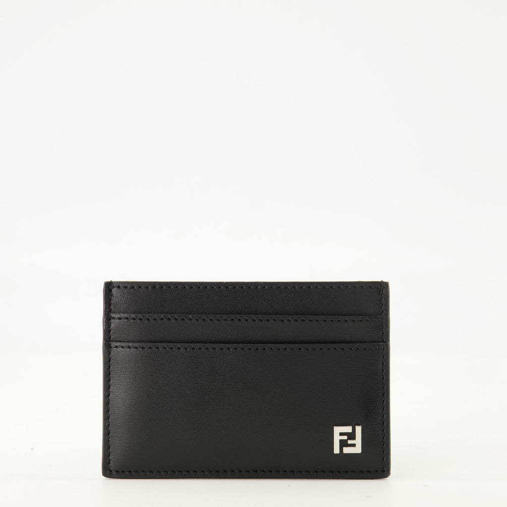 Image of FF Squared Card Holder by Fendi for Men - Season Spring-Summer 2026 - Front View