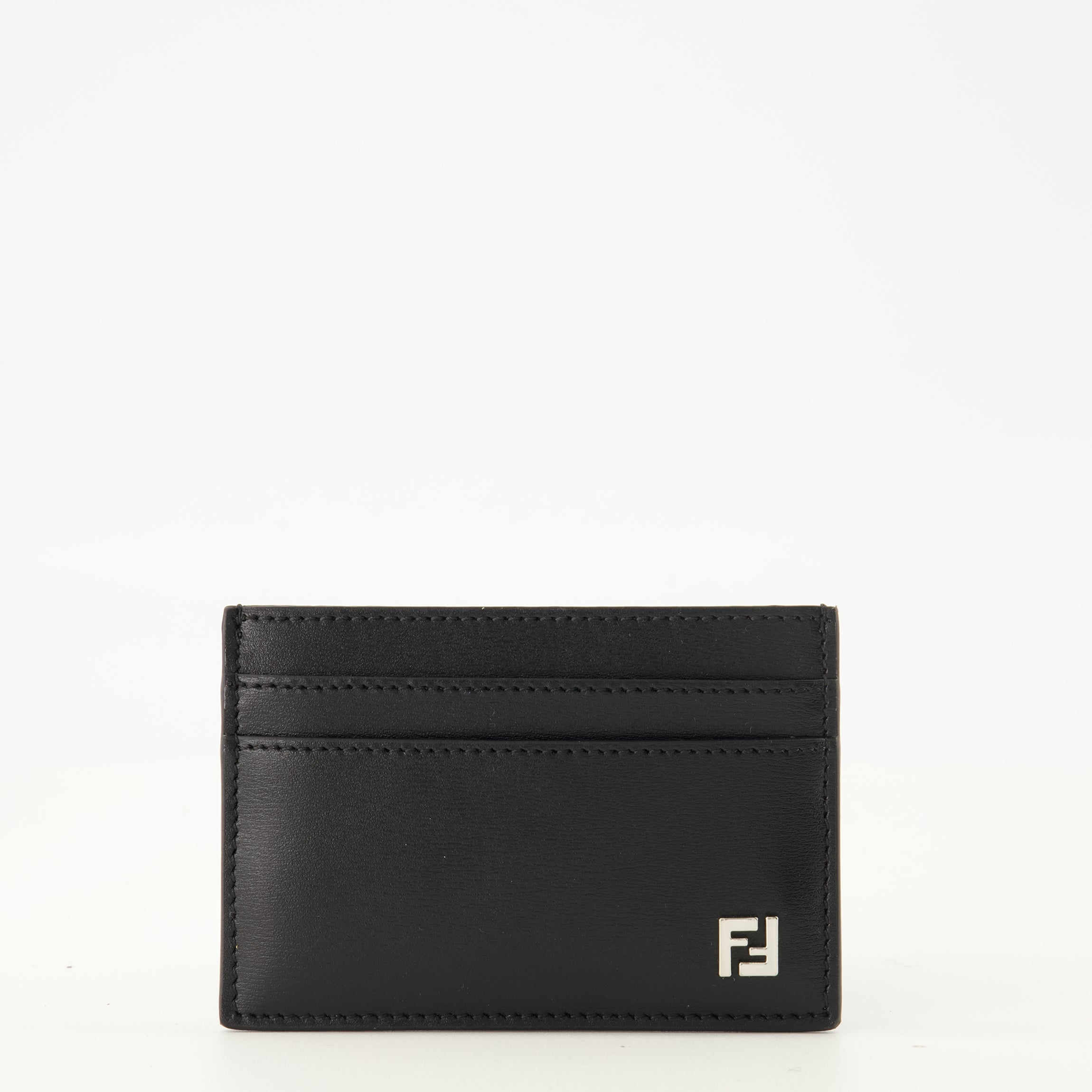 Image of FF Squared Card Holder by Fendi for Men - Season Spring-Summer 2026 - Front View