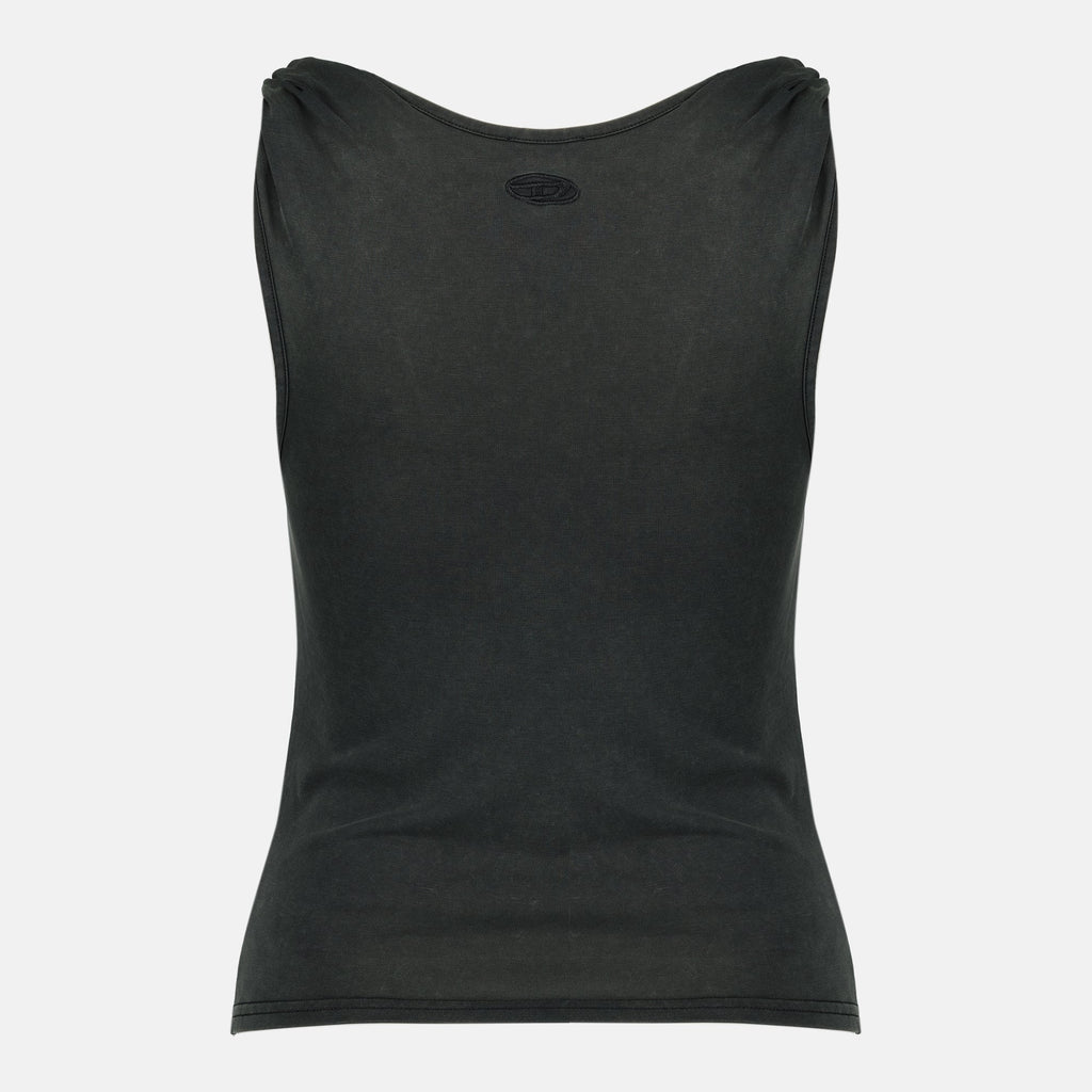 Top Sem Mangas T-Twy Preto