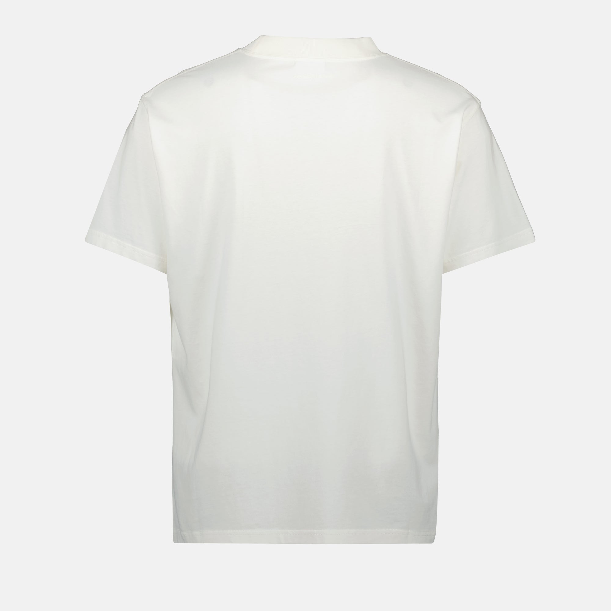 oversized white t shirt courreges men 15468735791484