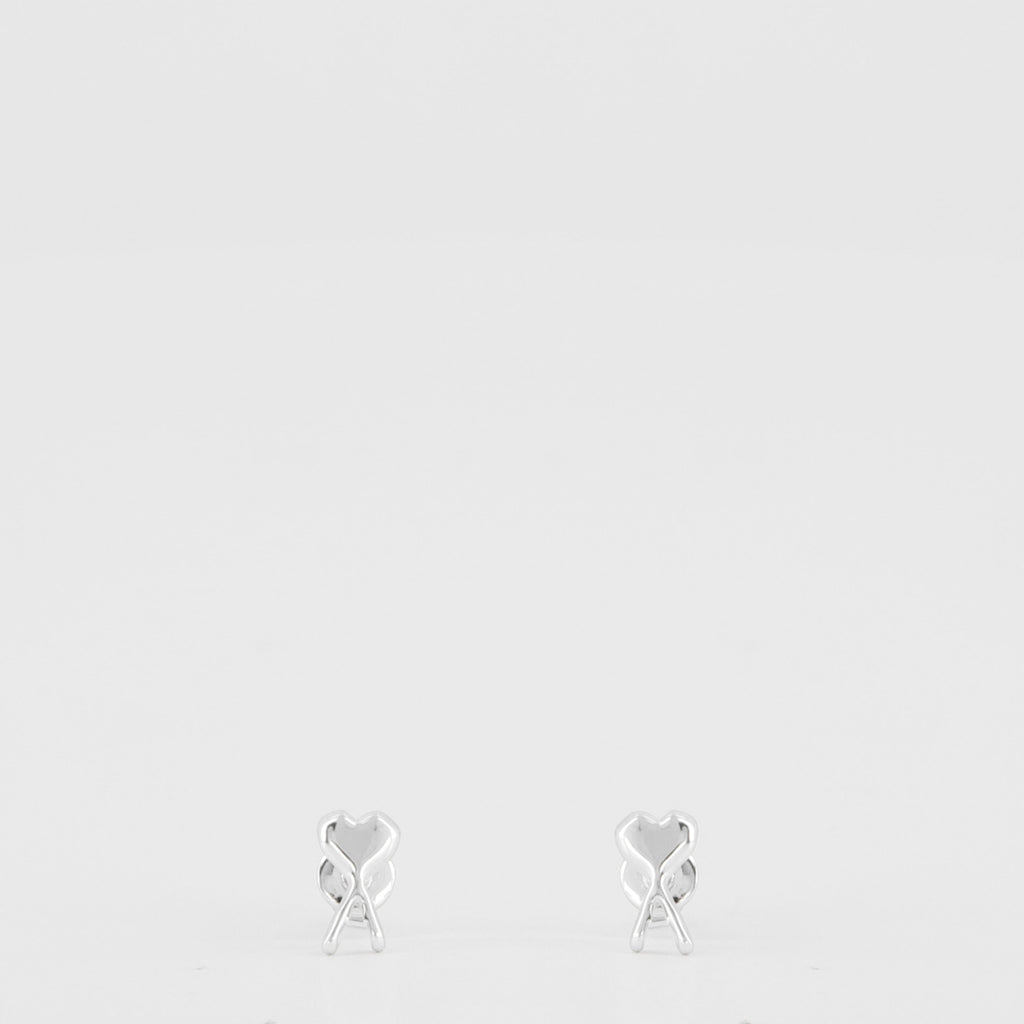 Bilde av de Coeur sølvøredobber fra Ami PARIS for damer - Sesong Vår-Sommer 2026 - Foranvisning