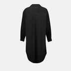 Image d'une robe chemise imprimée par Mm6 pour femmes - Saison Printemps-Été 2025 - Vue détail produit 1