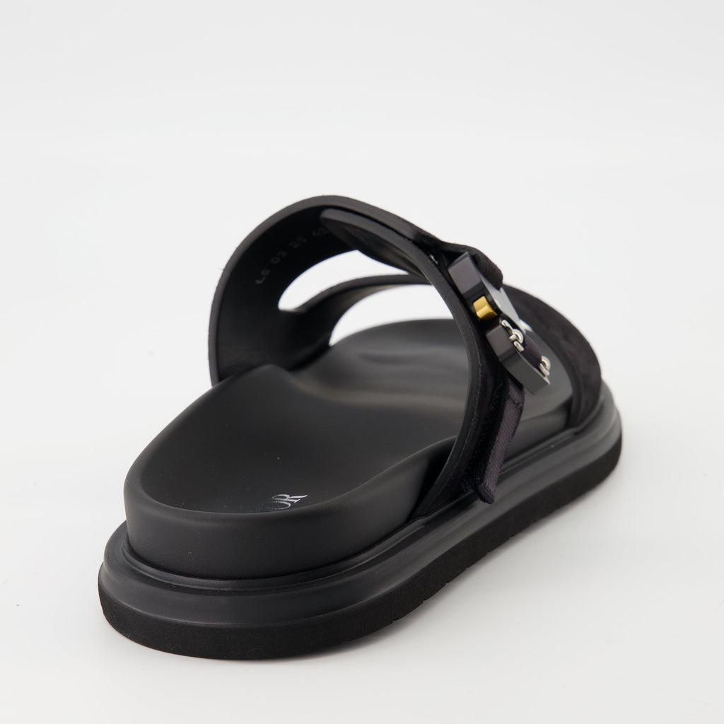 Dior Aqua Sandals, designer sandals, men's footwear, calfskin shoes, summer sandals