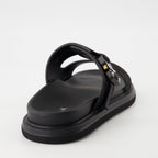 Image of Aqua Sandals by Dior for Men - Season Autumn-Winter 2025 - Back View