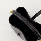 Saint Laurent Mini Bucket Bag, Black Leather Bag, Luxury Accessories, Elegant Handbag, Suede Lined Bag