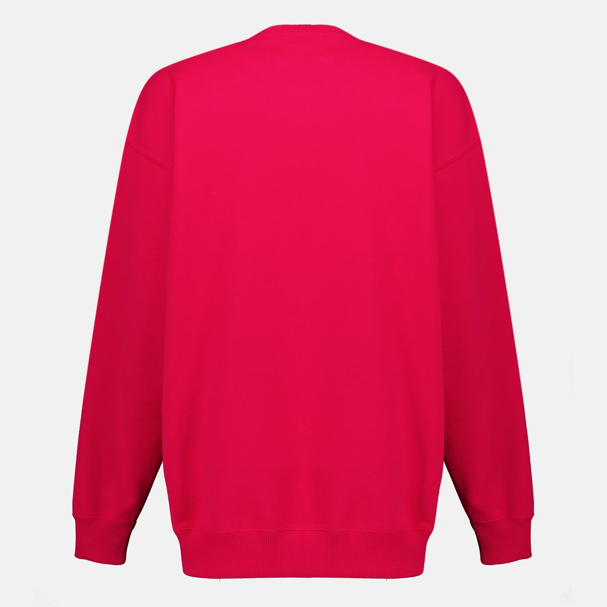 Pink Cotton Fleece Sweatshirt