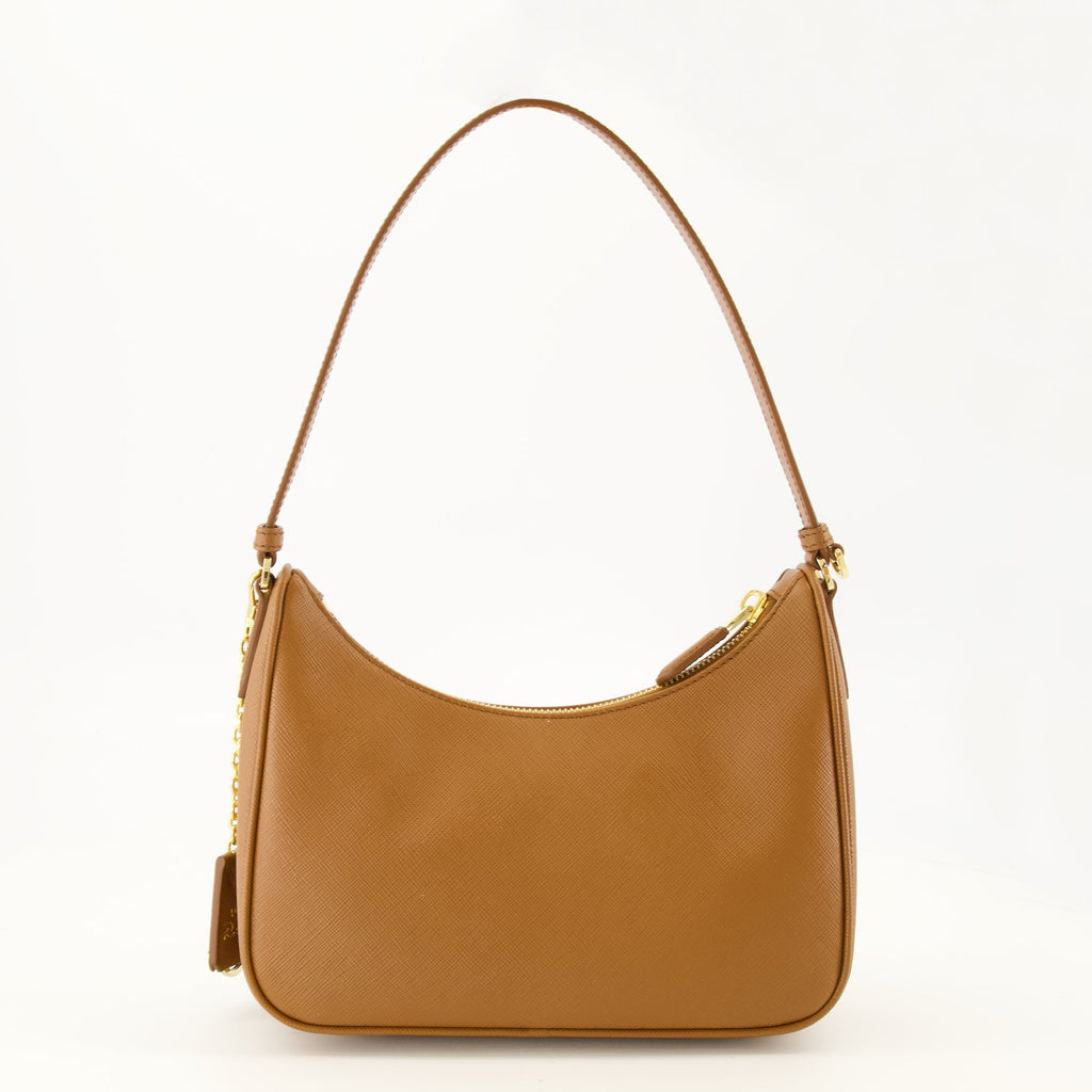 Prada Re-Edition 2005 Mini-veske i skinn