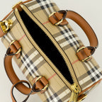 Image of Mini Bowling Check Bag by Burberry for Women - Season Spring-Summer 2026 - Detail View 2