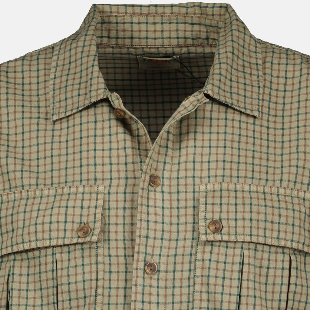 checkered shirt, Japan Rag, Autumn-Winter 2025, cotton shirt, khaki shirt