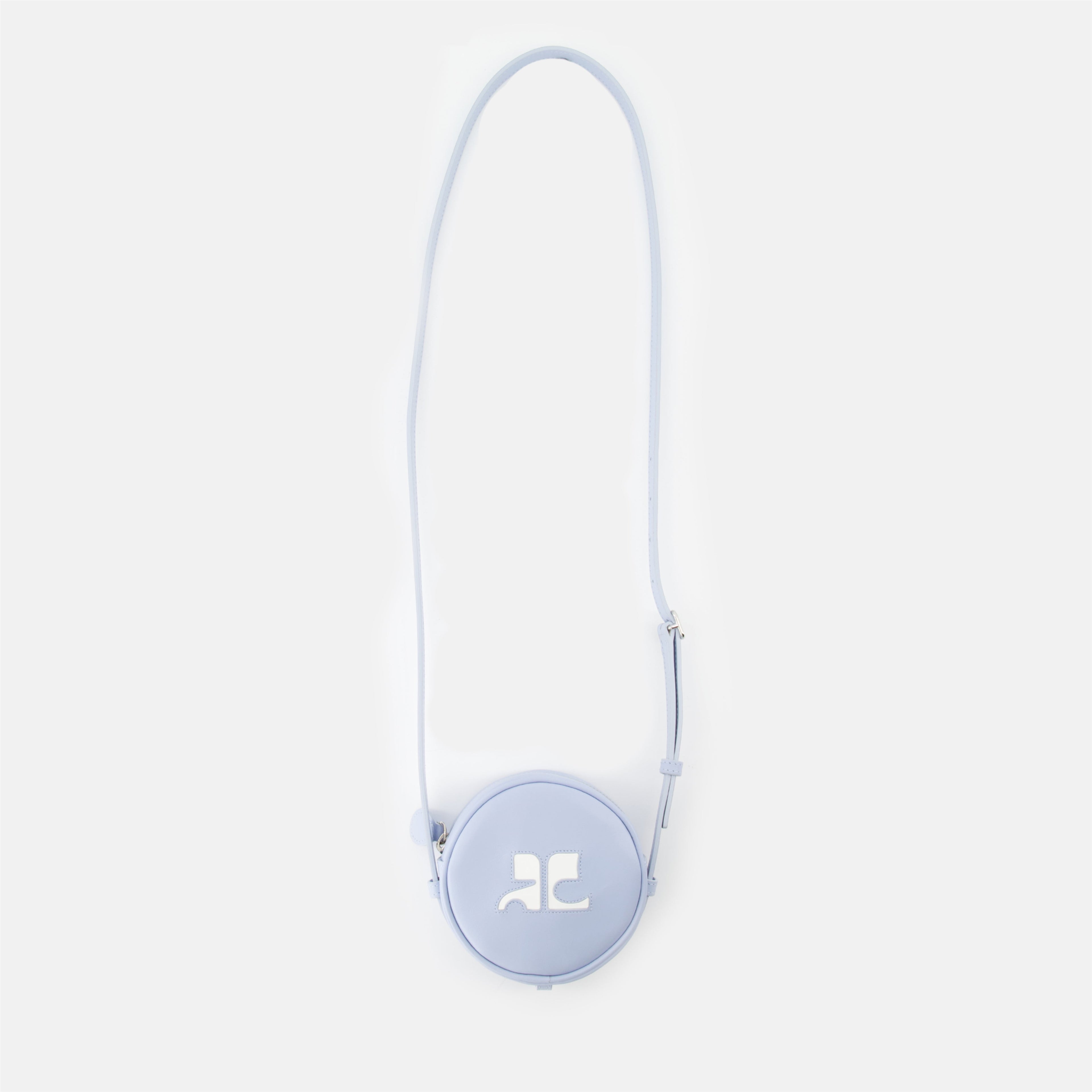 sac cercle reedition bleu clair courreges men 15329249198460