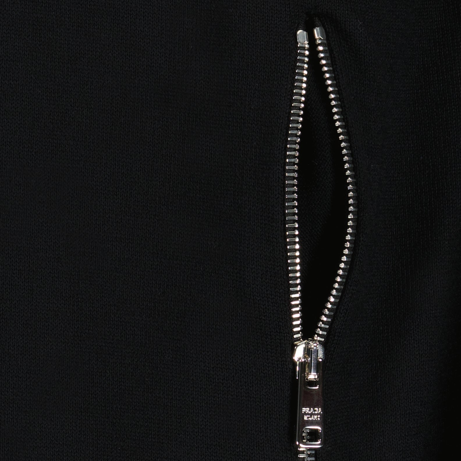 Image of Re-Nylon and Wool Bomber Jacket by Prada for Men - Season Autumn-Winter 2024 - Product detail view 5